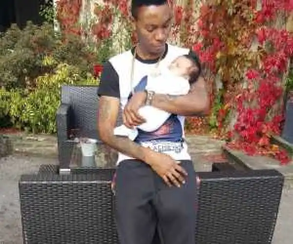 Photo: Nigerian Afro-Pop Singer, Solid Star Welcomes Baby Boy